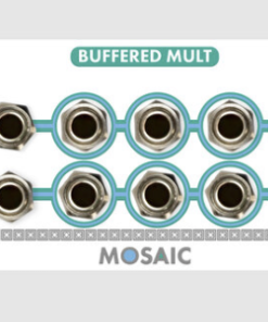 Mosaic Buffered Mult /Signal Multiplier – Precision‑Buffered Mult in 8 HP = MINT Condition / 1U Eurorack Modular